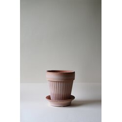 Bergs Potter Simona pot raw terracotta rosa CHOOSE SIZE