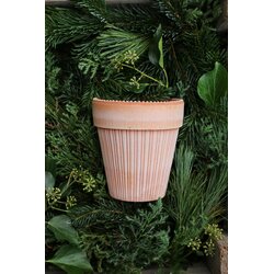 Bergs Potter Simona pot raw terracotta rosa CHOOSE SIZE