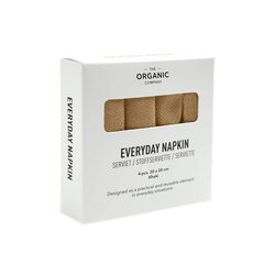 The Organic Company Everyday napkin 4 kpl/pkt - VALITSE VÄRI