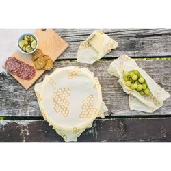 Bee`s Wrap Beeswax wrap 3 pcs/pkt, small/medium/large - CHOOSE DESIGN