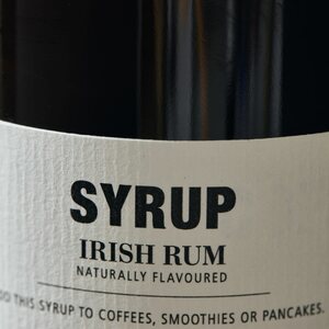 Nicolas Vahe Kahvisiirappi 25 cl, irish rum