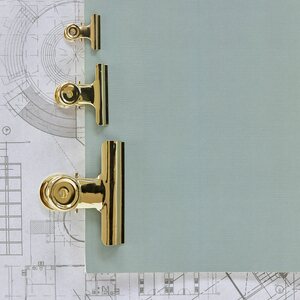 Monograph Clip 50 mm, Gold