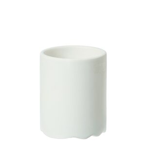 Oohh Wawe mug/jar 8 x 10 cm, matte white