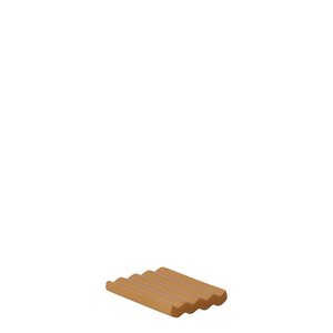 Oohh Wawe saippua-alusta 11 x 8 cm, matta caramel