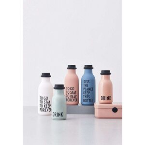 Design Letters Juomapullo 500 ml, special edition valkoinen
