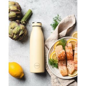 Aya&Ida Juomapullo 500 ml, butter yellow