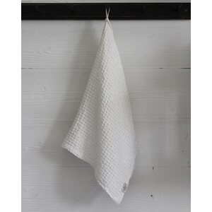 Heaven Linen Vohveli käsi/keittiöpyyhe 50 x 70 cm, luonnonvalkoinen