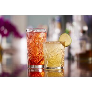 Libbey hobstar drinking glass 35 cl