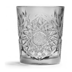 Libbey hobstar drinking glass 35 cl, grey