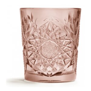 Libbey hobstar drinking glass 35 cl, rose