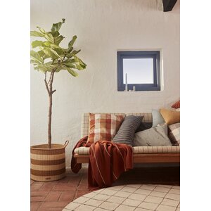 OYOY Kyoto tyyny 30 x 60 cm, clay pilkullinen