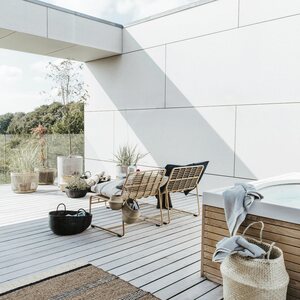 House Doctor Basket, Tanger 18,5 x 24 cm, Nature