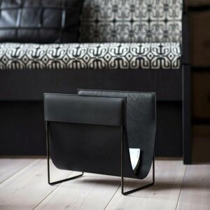 Miiko Design Makasiini lehtiteline, musta