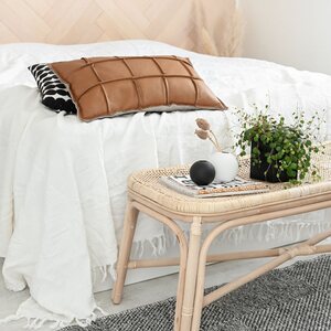Miiko Design Väre tyyny 60 x 37 cm, ruskea