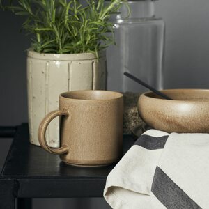 House Doctor Mug, Cara, Camel