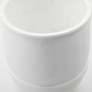 House Doctor Ground planter 18 x 20 cm, white