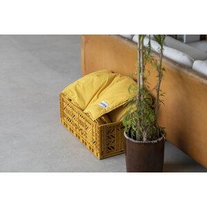 Aykasa Maxi stackable crate, almond green