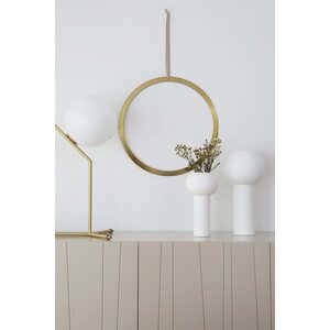 Cooee Design Pilarivaasi 24 cm, valkoinen