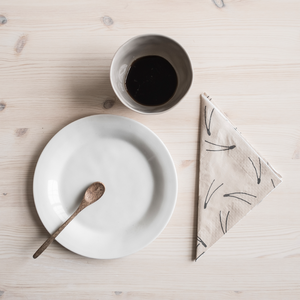 Fine Little Day Barr servetit 33 x 33 cm, puuteri/musta