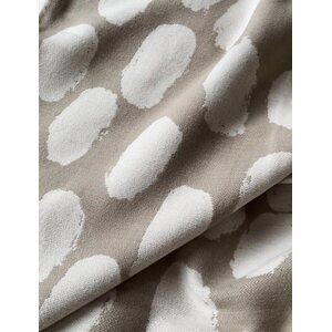 Fine Little Day Dots torkkupeitto 140 x 180 cm, hiekka/valkoinen