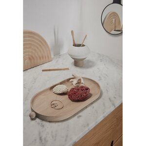 OYOY Inka puinen tarjotin 34 x 18 cm, tammi