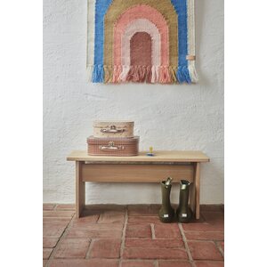 OYOY Follow the rainbow mini seinävaate 69 x 55 cm, sininen