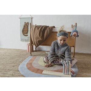 OYOY Abacus sateenkaari helmitaulu 28,5 x 35,5 cm