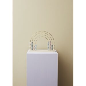 OYOY Abacus sateenkaari helmitaulu 28,5 x 35,5 cm
