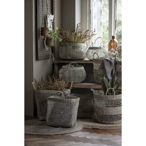 Ib Laursen Juuttiamppeli 90 cm, luonnonvärinen