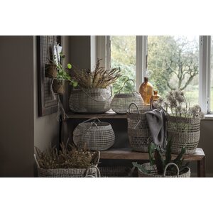 Ib Laursen Juuttiamppeli 90 cm, luonnonvärinen