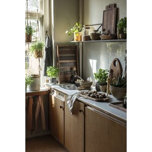 Ib Laursen Juuttiamppeli 90 cm, luonnonvärinen