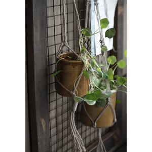 Ib Laursen Juuttiamppeli 90 cm, luonnonvärinen