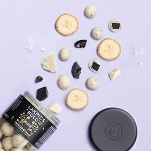 Lakrids By Bulow Egg twisted banana suklaakuorrutteinen lakritsi 125 g, small