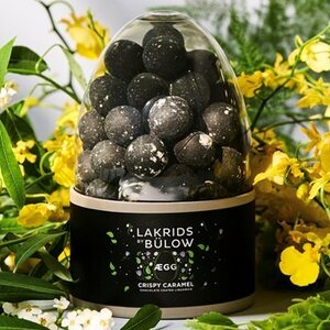Lakrids By Bulow Egg crispy caramel suklaakuorrutteinen lakritsi 485 g
