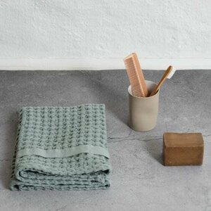 The Organic Company Vohvelipyyhe 50 x 75 cm, dusty mint