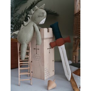 Fabelab Lohikäärme 28 cm, oliivi