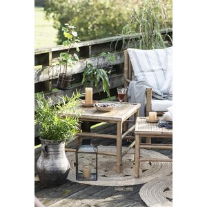 Ib Laursen Norr lyhty 16 x 16 x 30,5 cm, antiikki musta