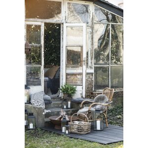 Ib Laursen Marco lyhty 21,5 x 21,5 x 46,5 cm, musta