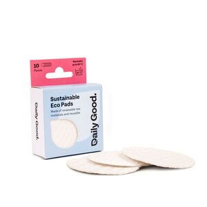 Daily Good Ekologiset meikinpuhdistuslaput, 10 kpl/pkt