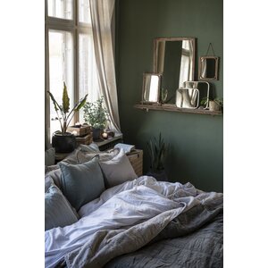 Ib Laursen Pellavatyynynpäällinen 50 x 50 cm, tuhkanharmaa