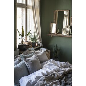 Ib Laursen Pellavatyynynpäällinen 50 x 50 cm, tuhkanharmaa