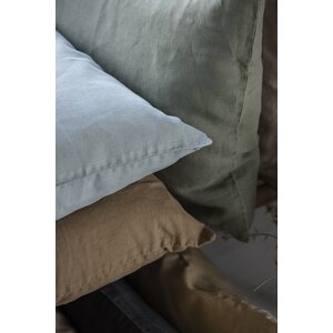 Ib Laursen Pellavatyynynpäällinen 50 x 50 cm, tumma okra