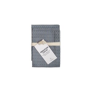 The Organic Company Urban Kitchen Cloth 3 kpl/pkt, Grey Blue Stone