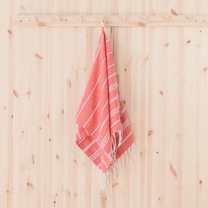 Lina Ranta hamam hand towel 45 x 90 cm, orange