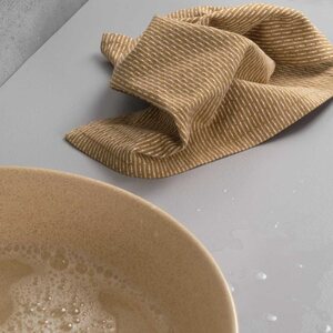 The Organic Company keittiö/tiskiliina, 30x35cm, khaki stone