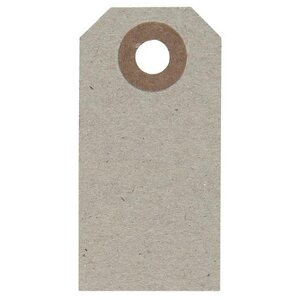 Ib Laursen Pakettikortti 6 x 3 cm, kraft