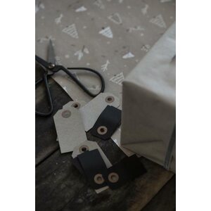 Ib Laursen Paper tag Kraft 6 x 3 cm