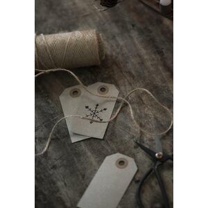 Ib Laursen Paper tag Kraft 6 x 3 cm