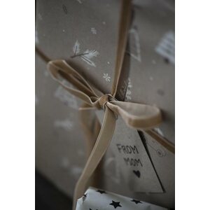 Ib Laursen Paper tag Kraft 6 x 3 cm