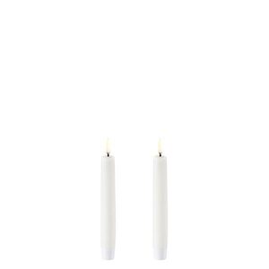 Uyuni Led-kruunukynttilä 15 cm 2 kpl/pkt, valkoinen
